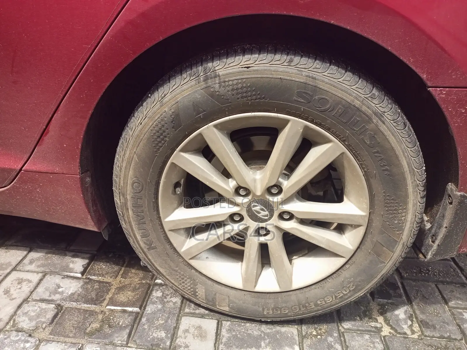 Hyundai Sonata 2015 Red