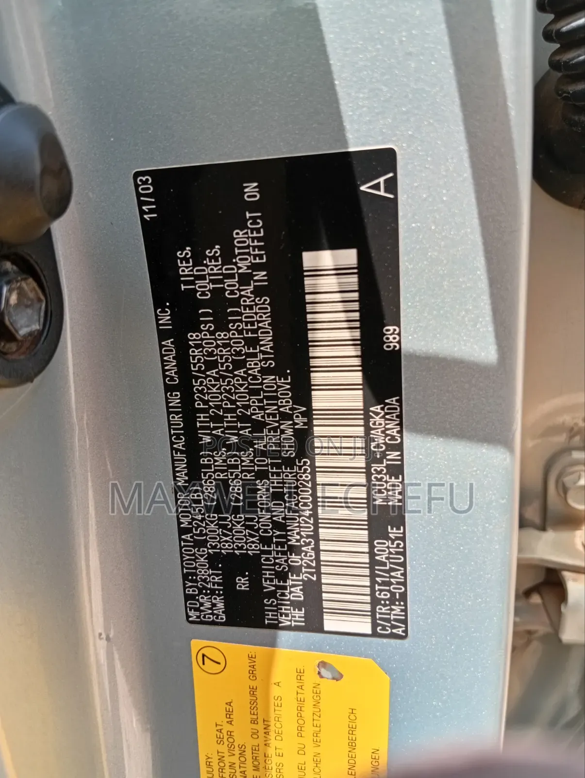 Lexus RX 2004 Gray