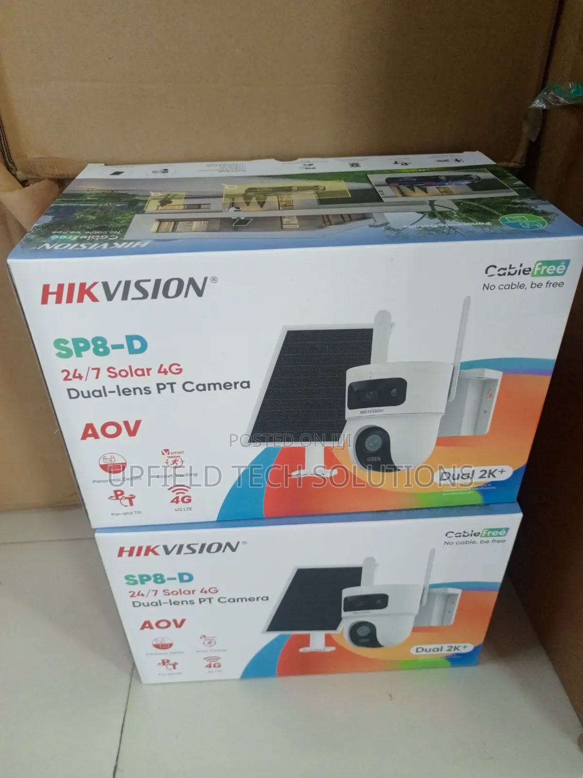 4g Dual Lens Solar Pt Camera