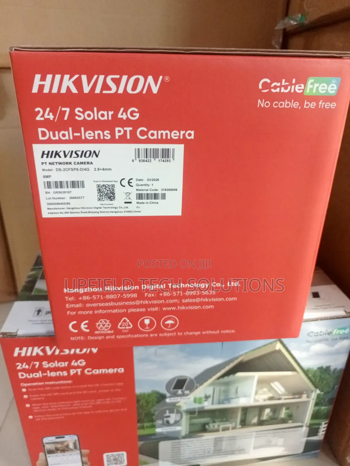 4g Dual Lens Solar Pt Camera