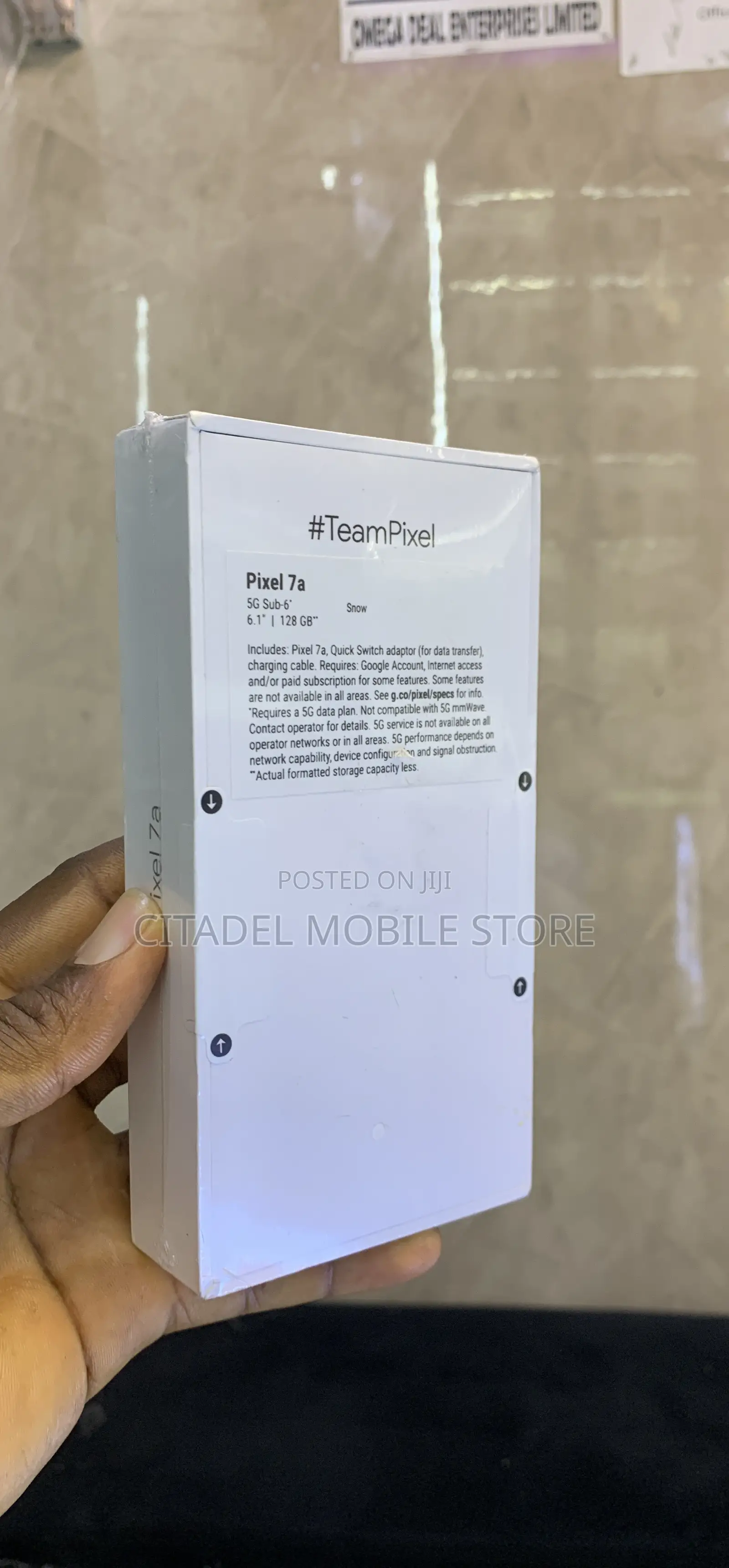 New Google Pixel 7a 128 GB White