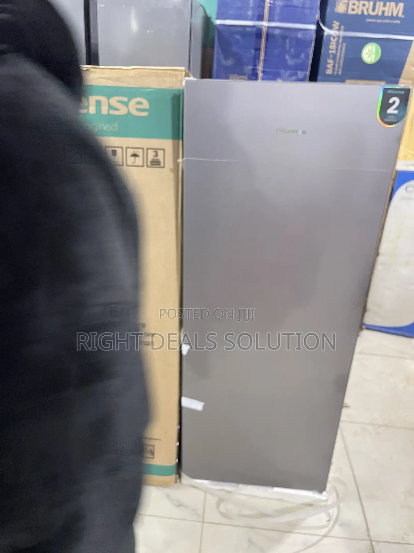 Hisense Rs189dr Single Door Refrigerator With Fast Cooling