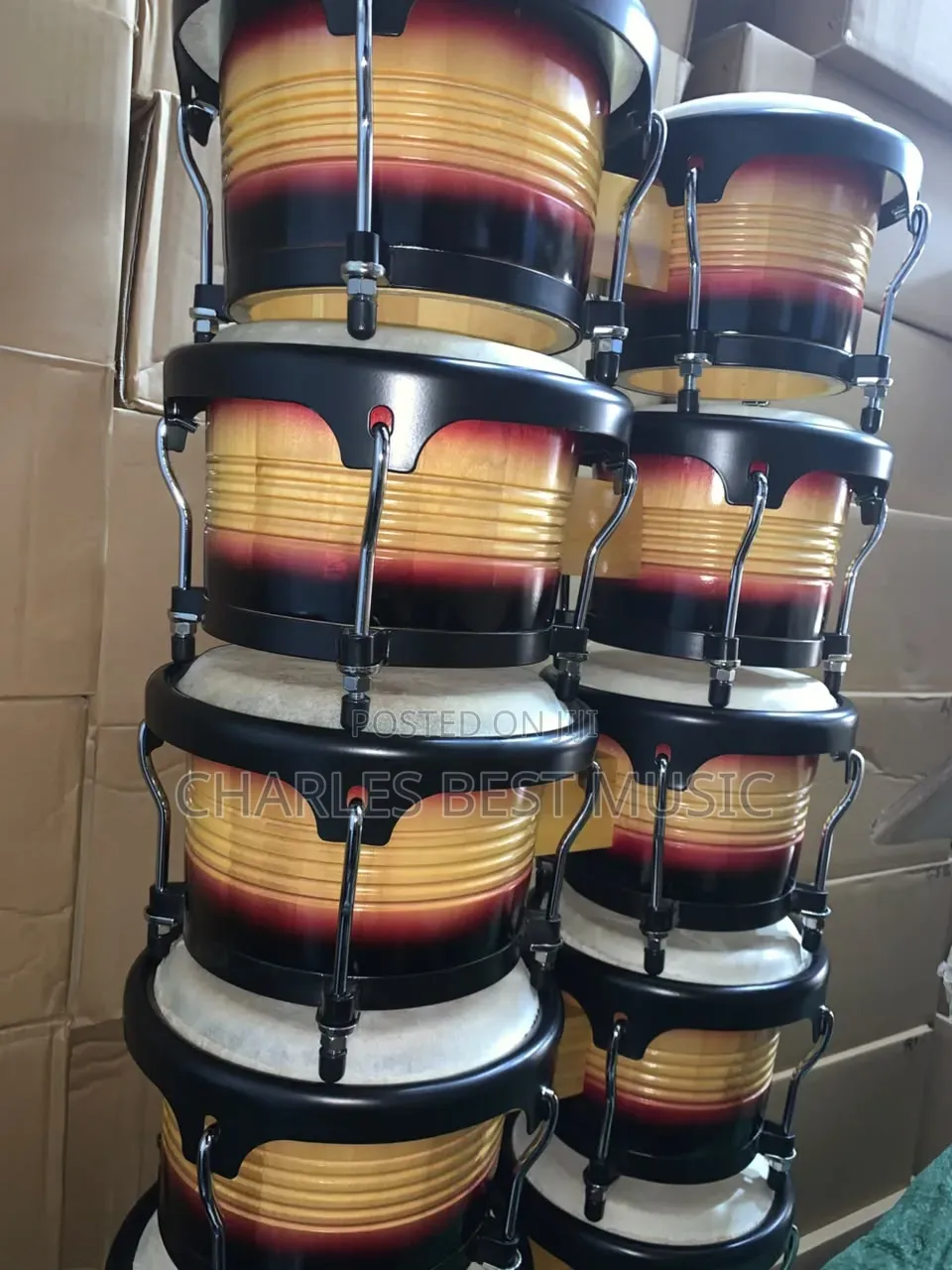 Bongo Wood With Stand