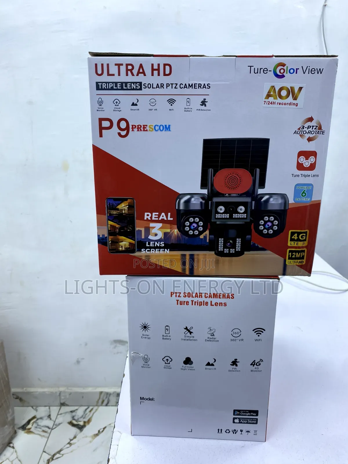Triple Len P9 Ultra Hd CCTV Camera