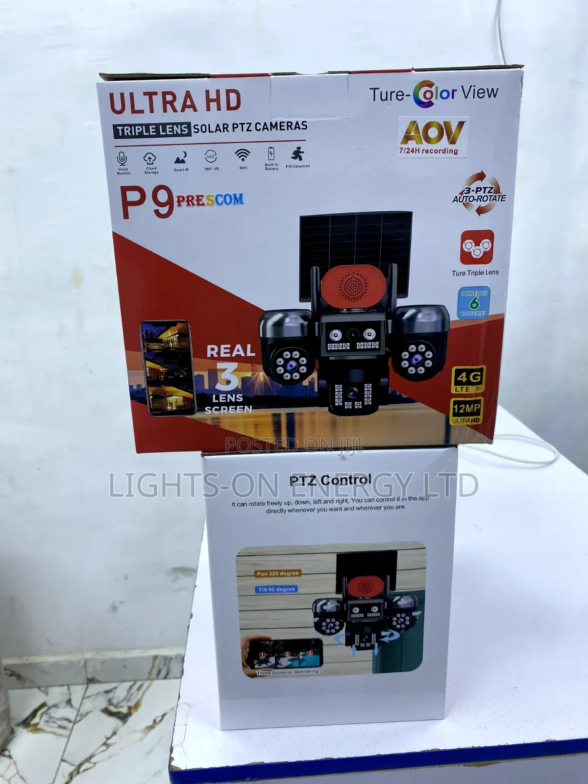Triple Len P9 Ultra Hd CCTV Camera