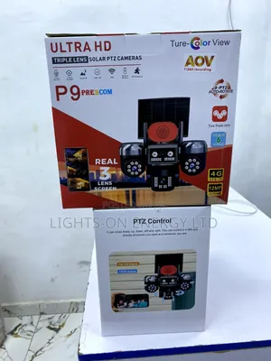 Triple Len P9 Ultra Hd CCTV Camera