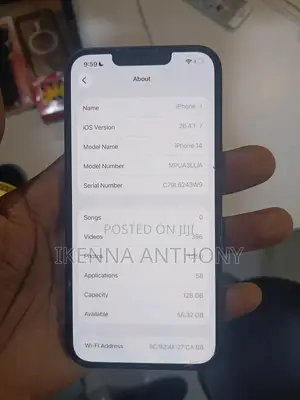 Apple iPhone 14 128 GB Blue