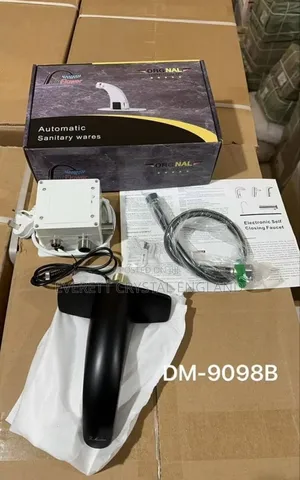 Matt Black Sensor Basin Tap