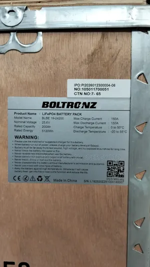 5kwh 24v Boltronz Lithium Battery