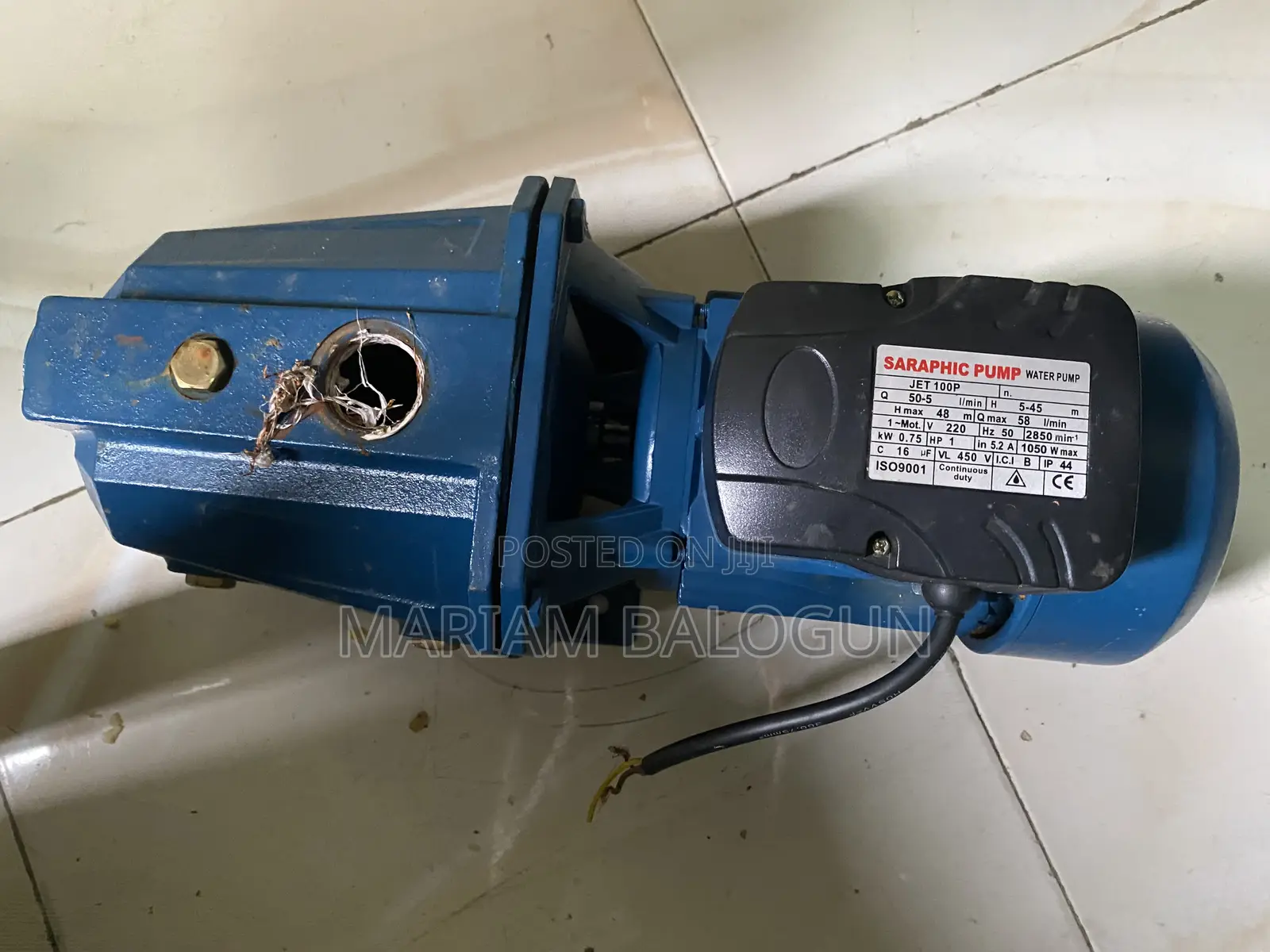 Water Pumping Machine