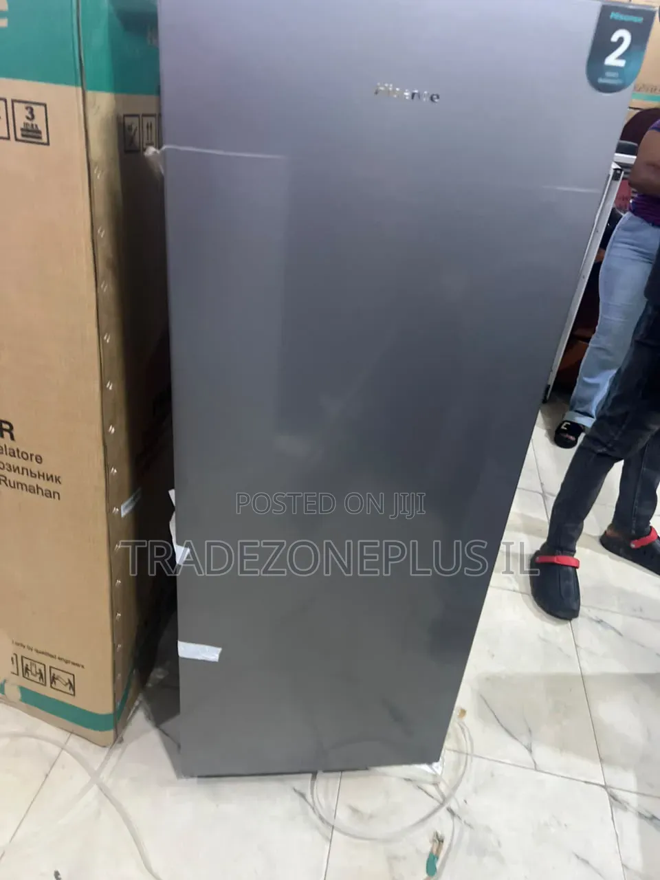 Low Consumption Hisense Upright Freezer