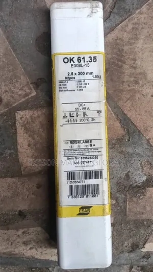 Esab Eletrode 2.5mm 1.5kg Plastic Case