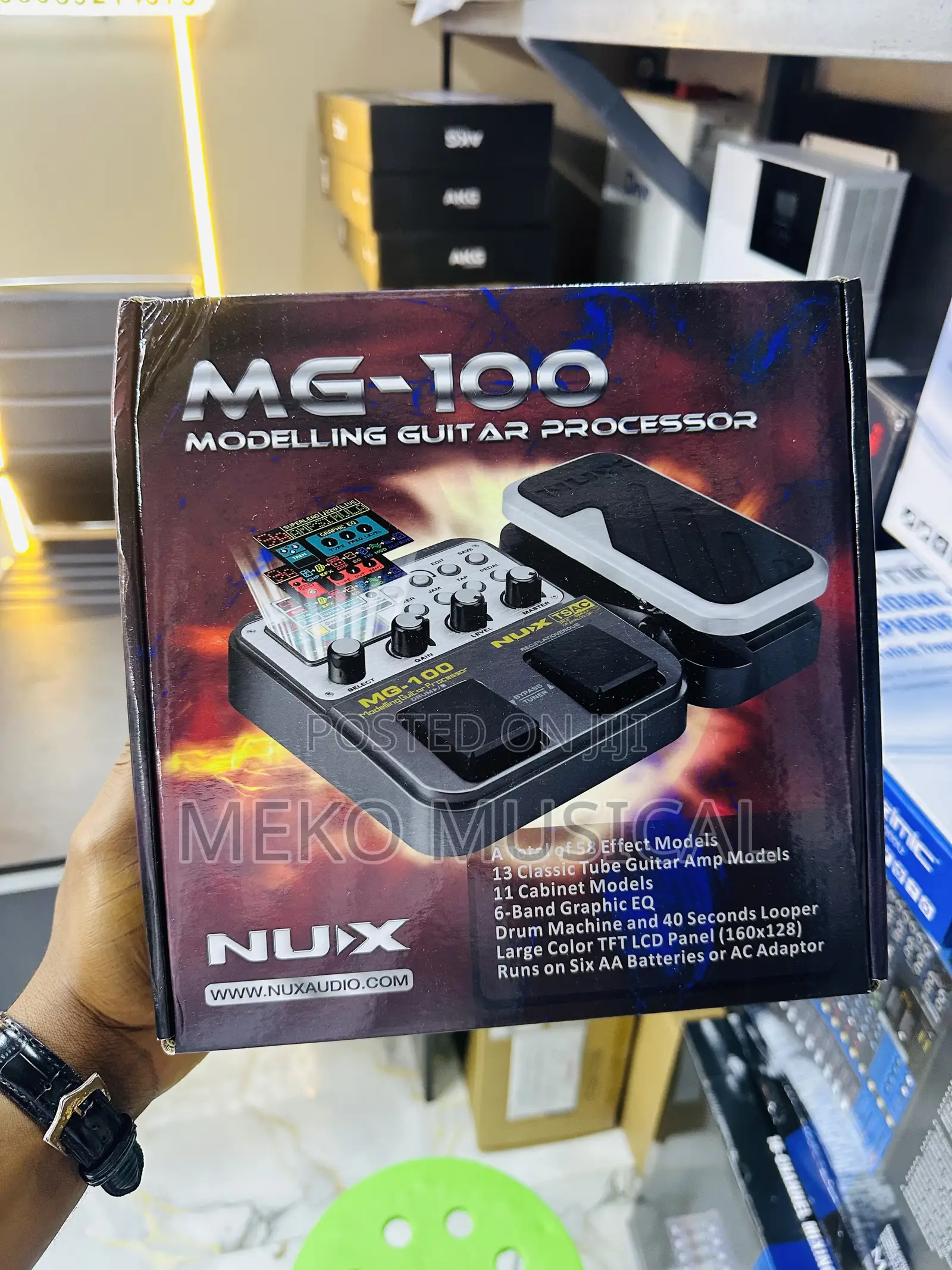100 Guitar Processor Effect Pedal