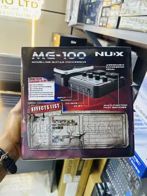 100 Guitar Processor Effect Pedal