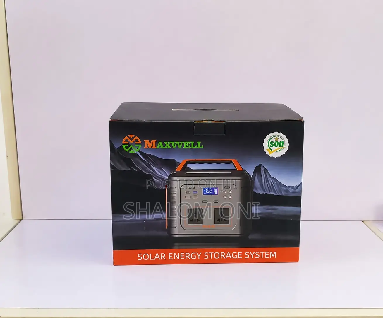 Maxwell Portable Solar Generator 500w – Complete Solar Kit