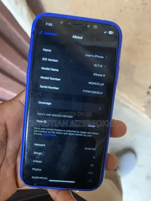 Apple iPhone X 64 GB White