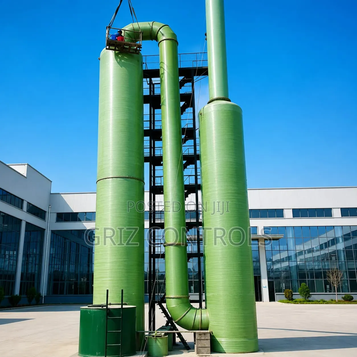 GRIZ CONTROLS Industrial Gas Scrubber