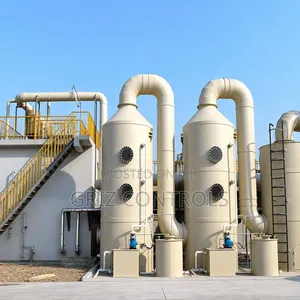 Griz Controls Industrial Waste Gas Absorption Tower | Wet Gas Scrubber