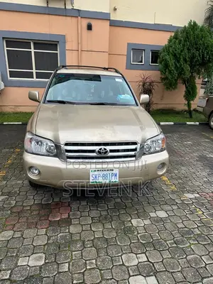 Toyota Highlander V6 2006 Gold