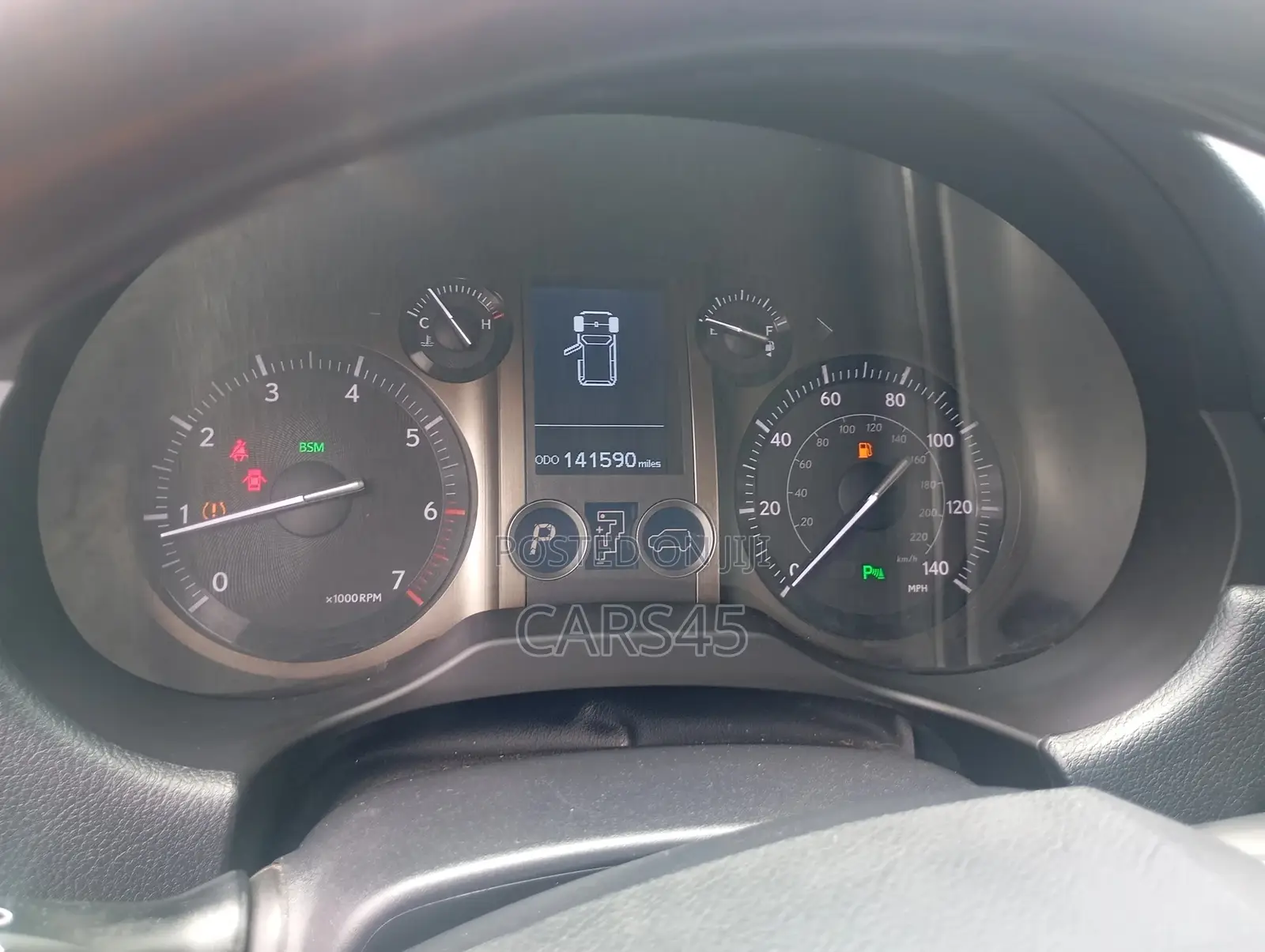 Lexus GX 2015 Black
