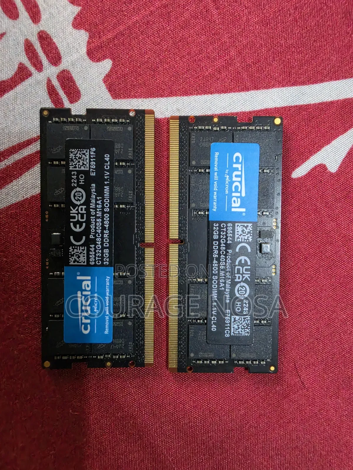 Crucial Ddr5 Nb Laptop Ram High Speed Memory Module 5600mhz