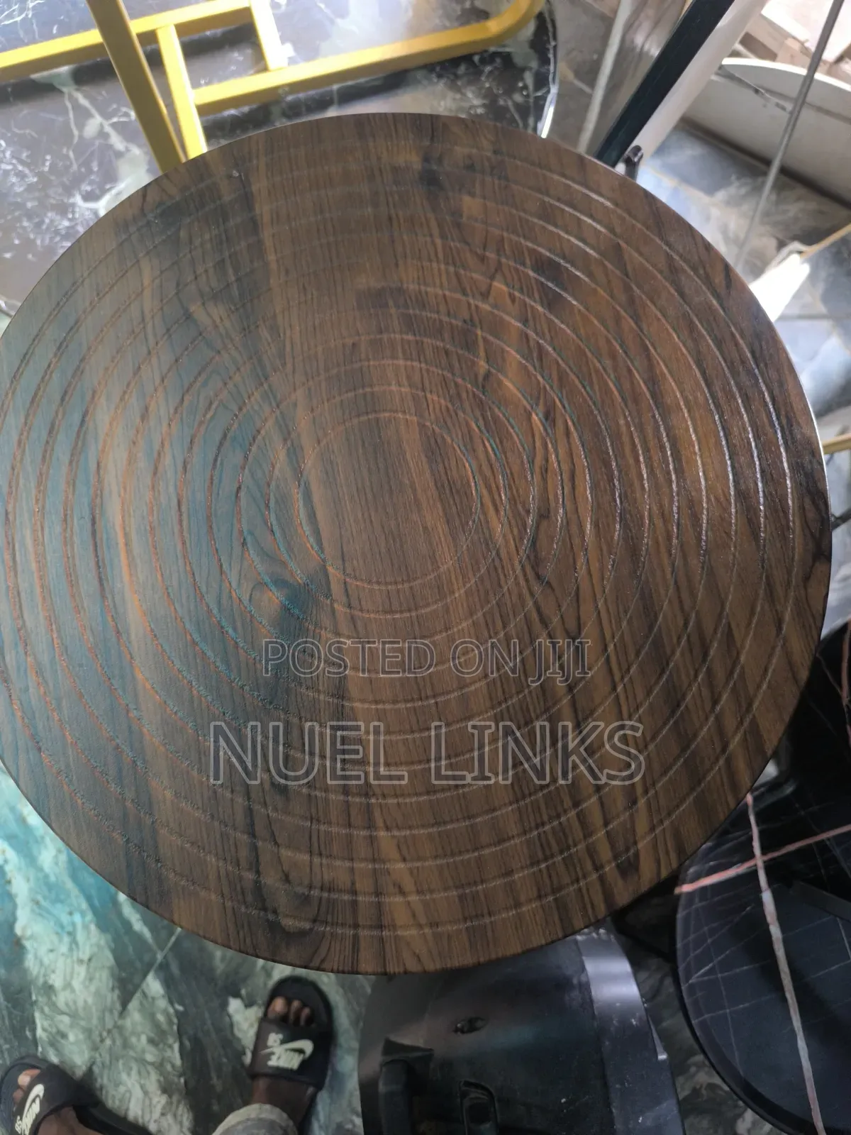 Wooden Top Two in One Center Table