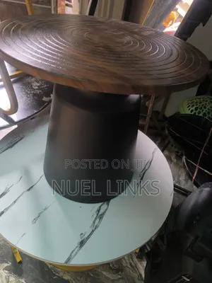 Wooden Top Two in One Center Table