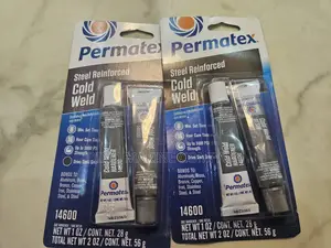 Steel Reinforced Cold Weld Bonding Compound.