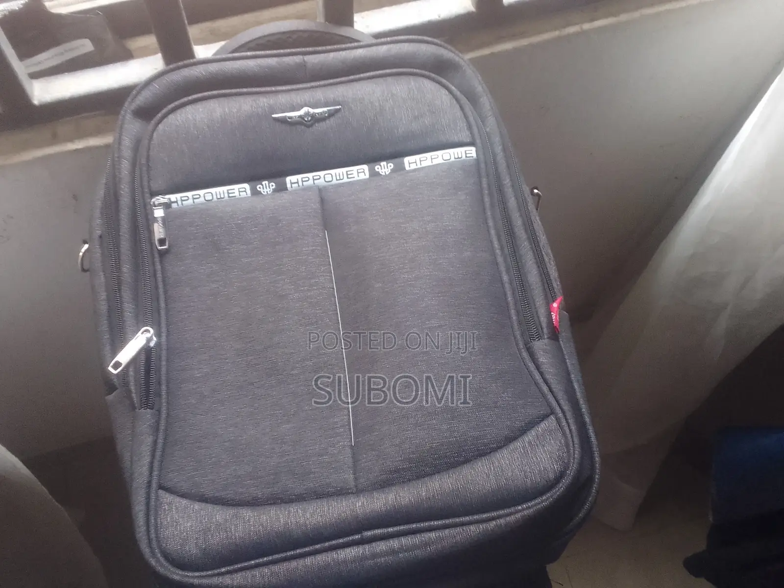 Hppower Laptop Backpack / School Bag – Grey