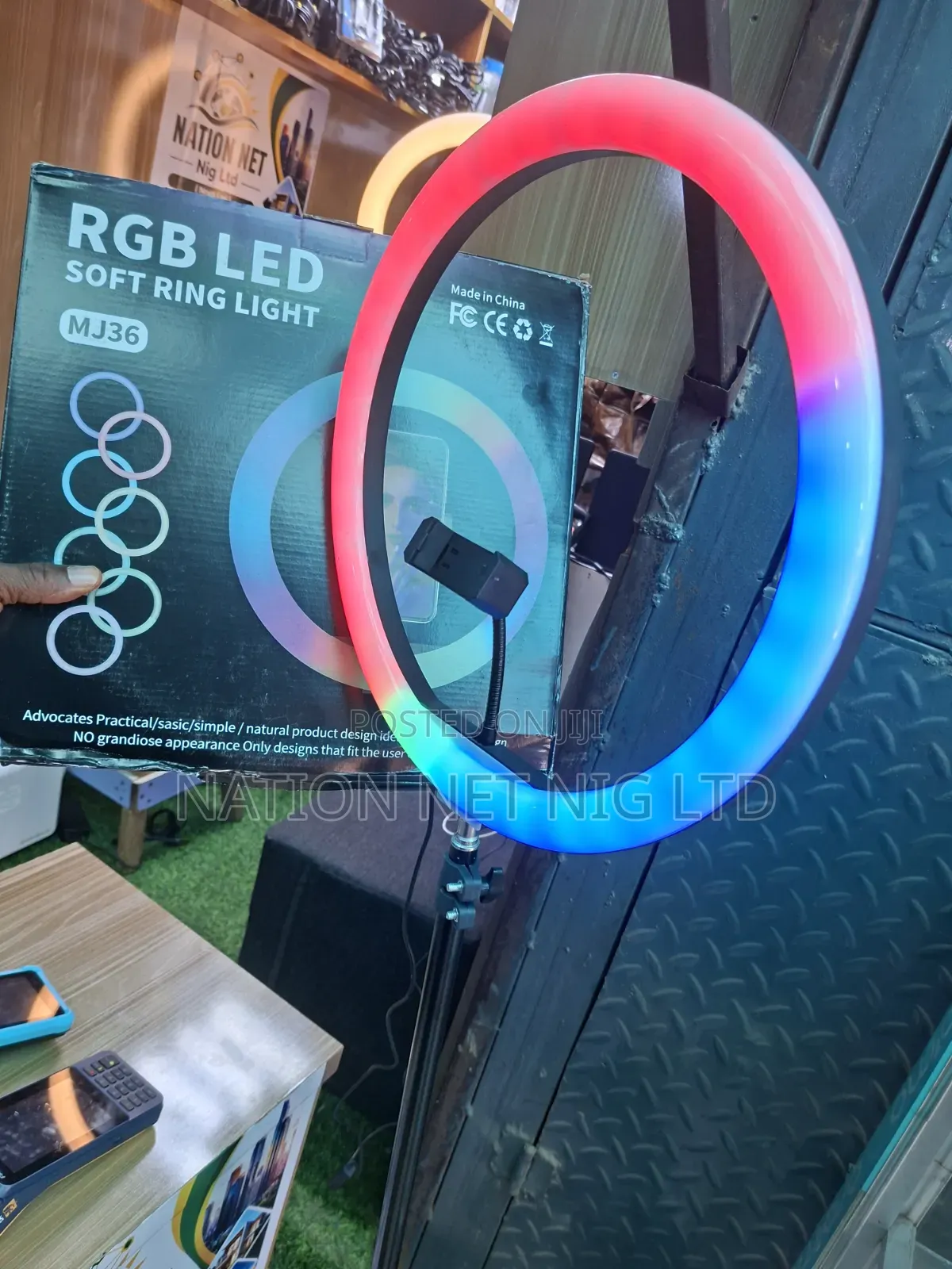RGB Led Soft Ring Light 14 Inches