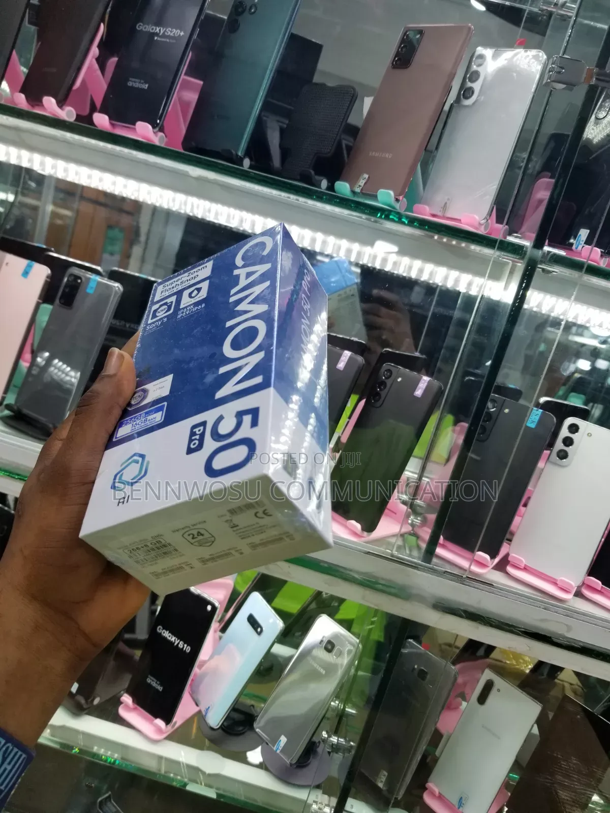 New Tecno Camon 50 Pro 256 GB Blue