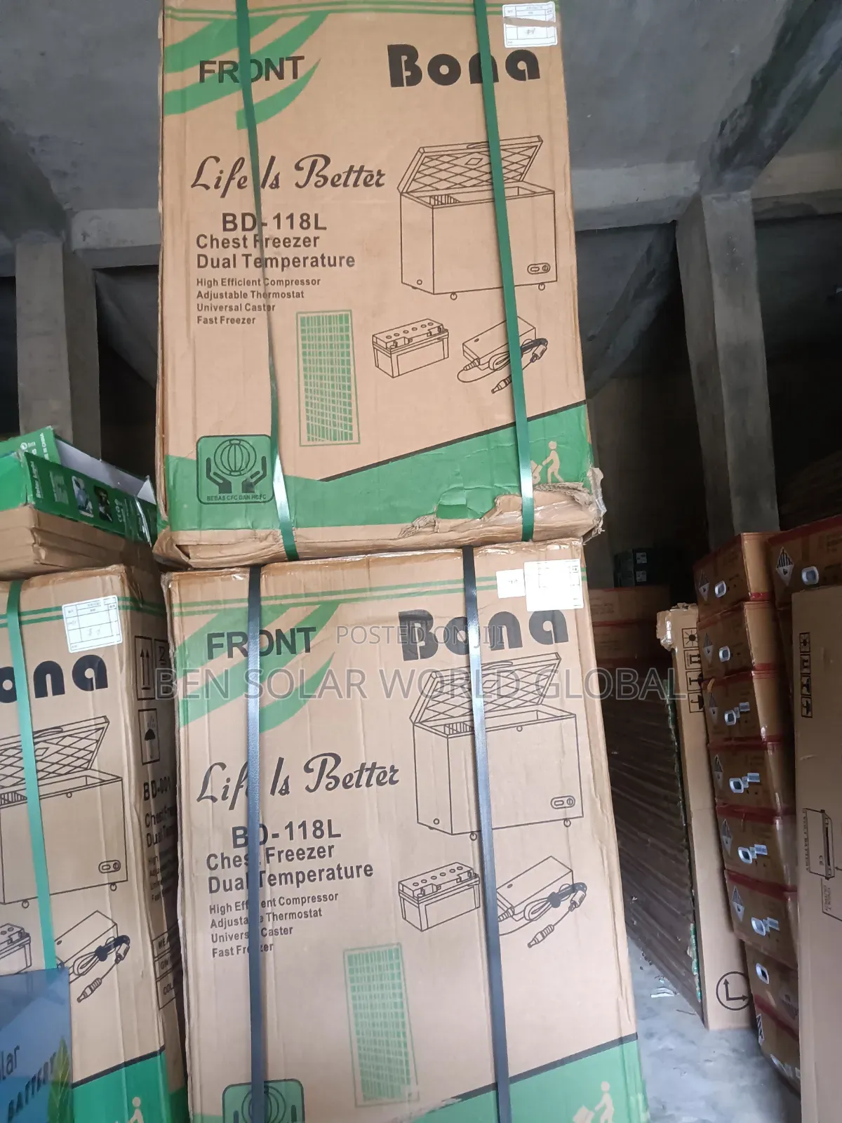 118l Bone Chest Freezer Ac/Dc