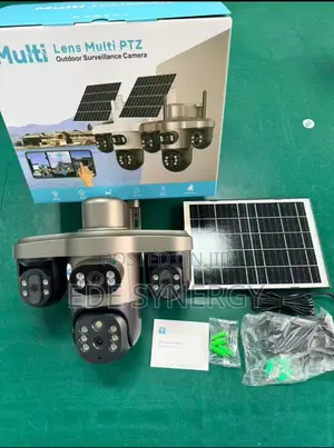 Tripple Lense Solar Hd Camera With Mobile App