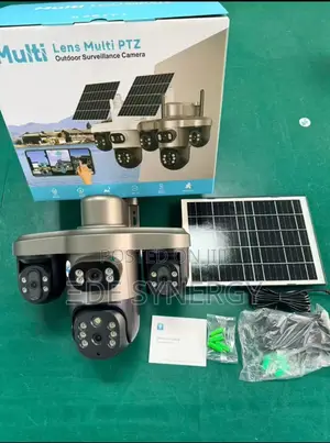 Tripple Lense Solar Hd Camera With Mobile App