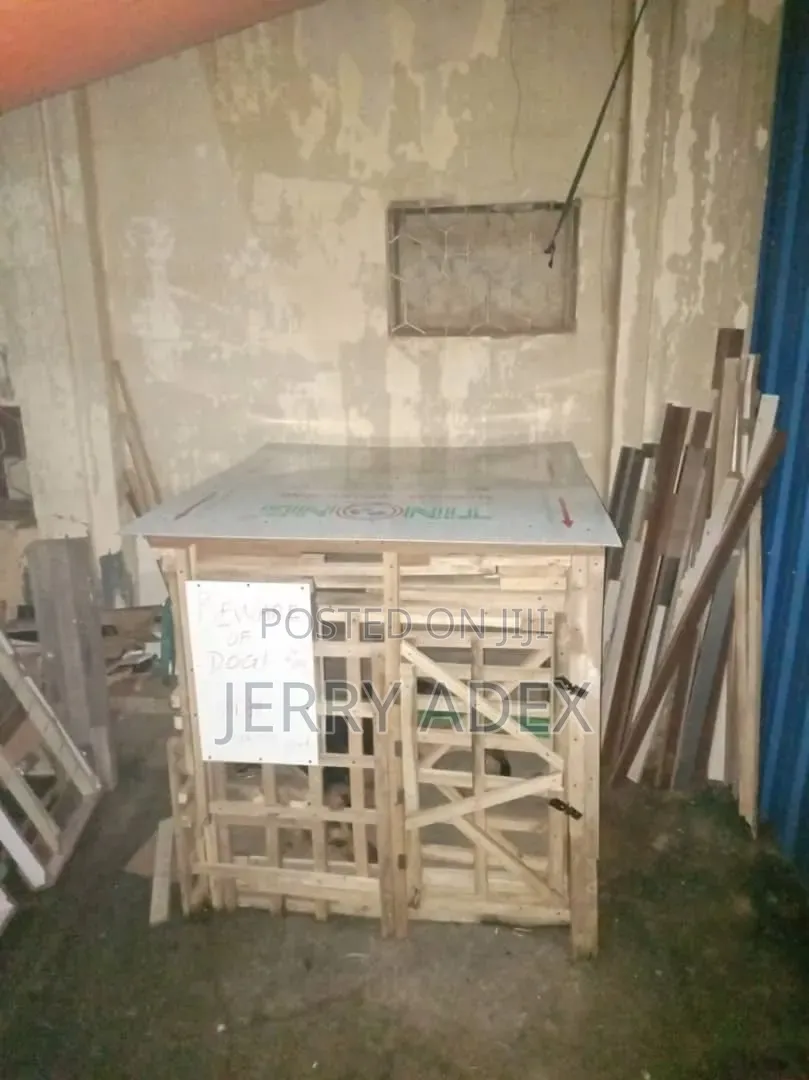 Solid Dog Cage (Hard Woods)