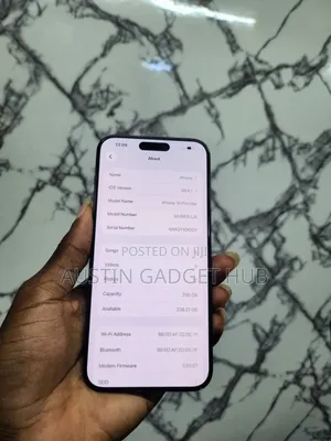 Apple iPhone 15 Pro Max 256 GB Black