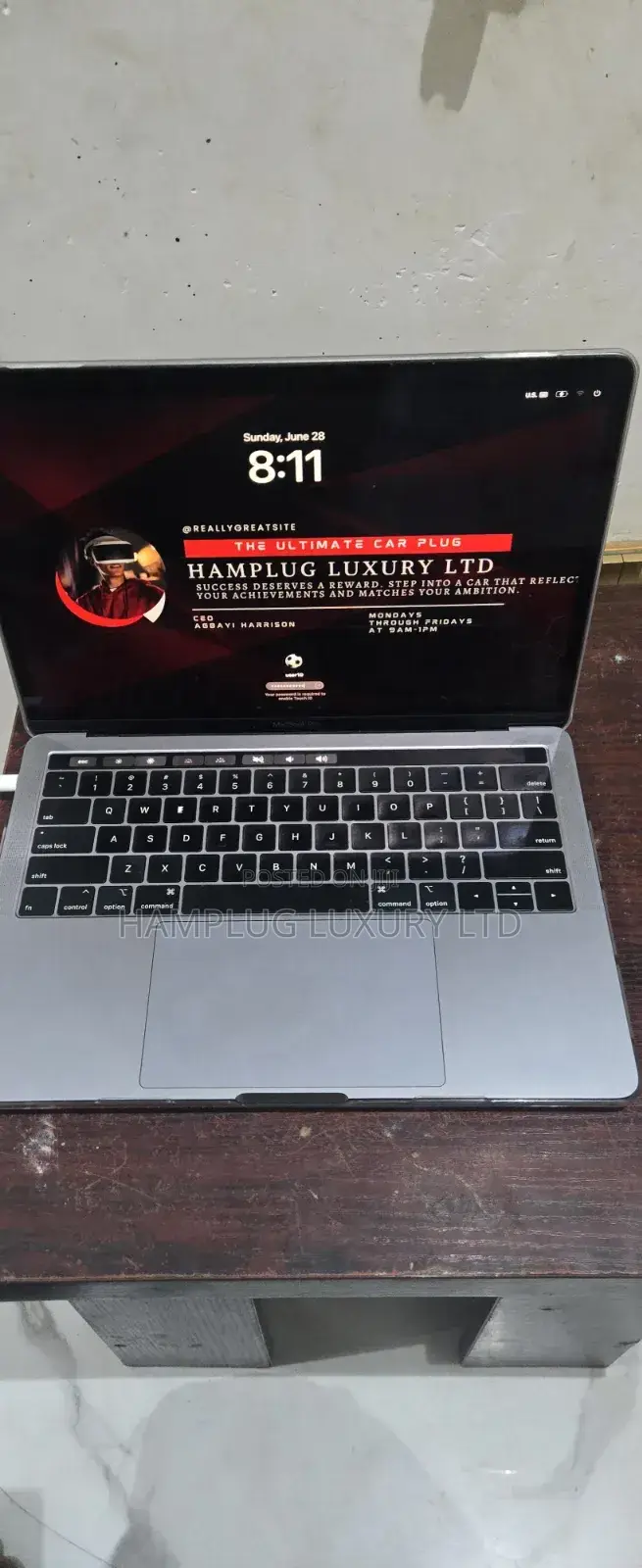 Laptop Apple MacBook Pro 2019 8GB Intel Core i5 SSD 128GB
