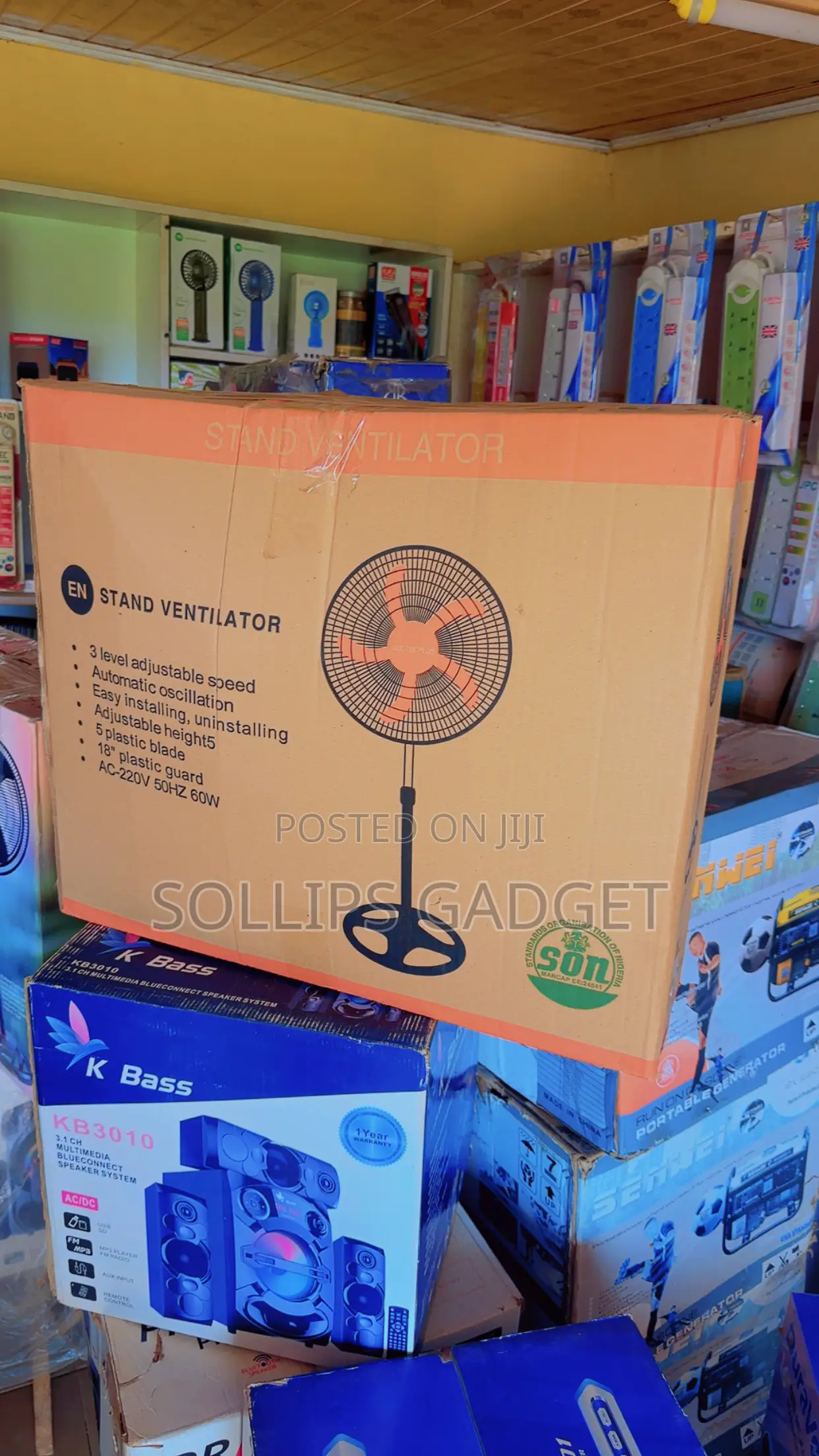 Sollitec Pro Fan , Electronic