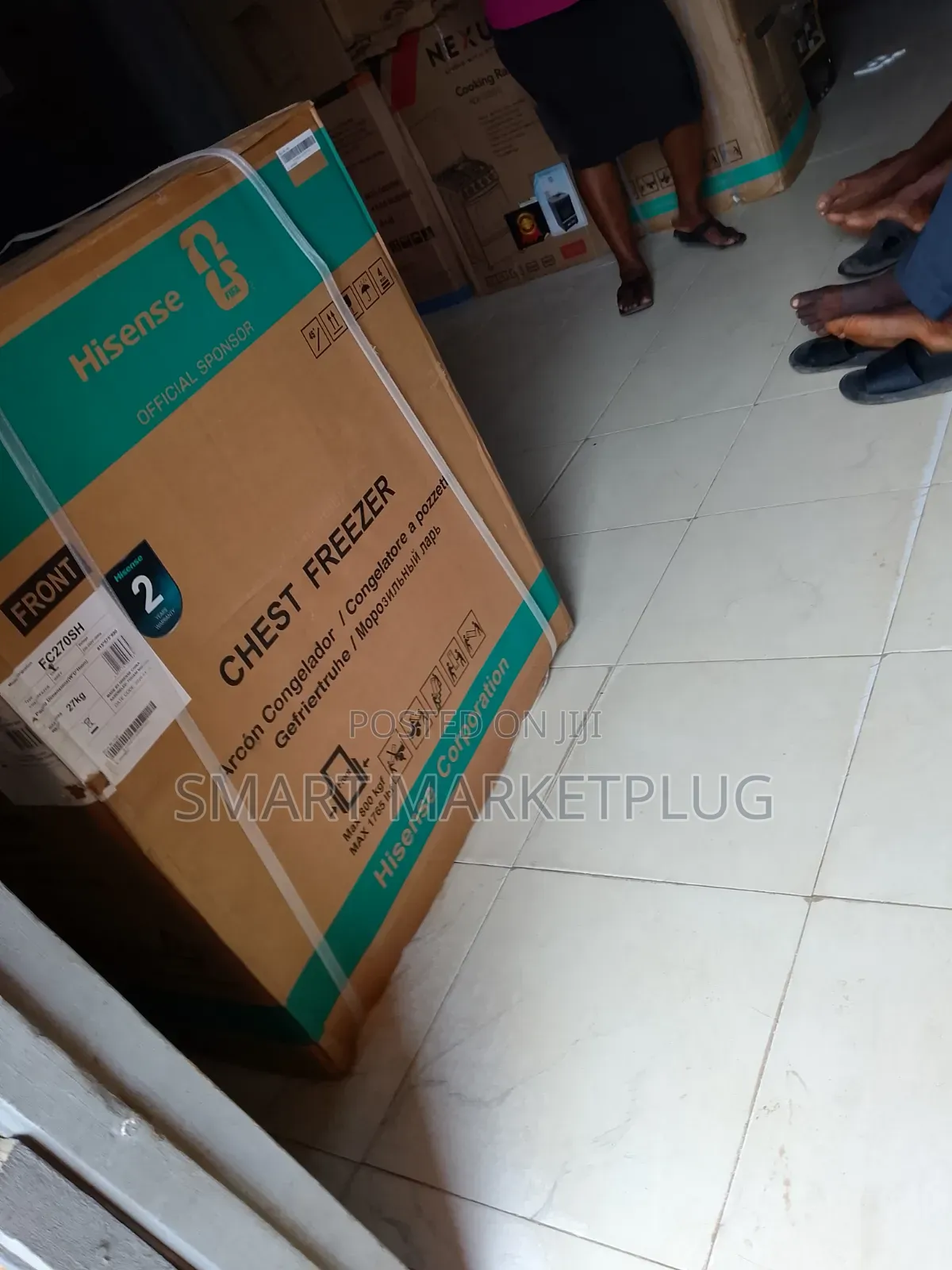 Hisense 198l Chest Freezer- Fast Freezing Function