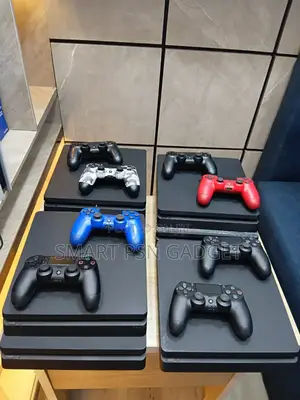 Neat Ps4 Slim Console With Games