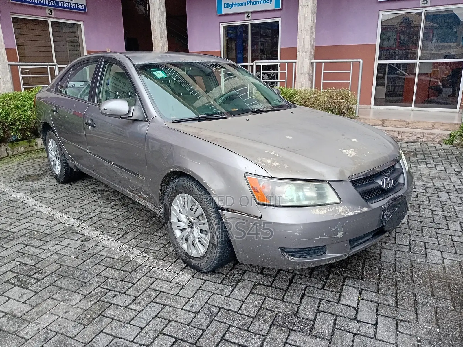 Hyundai Sonata 2007 Gray