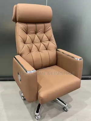 Luxury Tufted Leather Executive Office Chair Premium Ceo Ergonomic