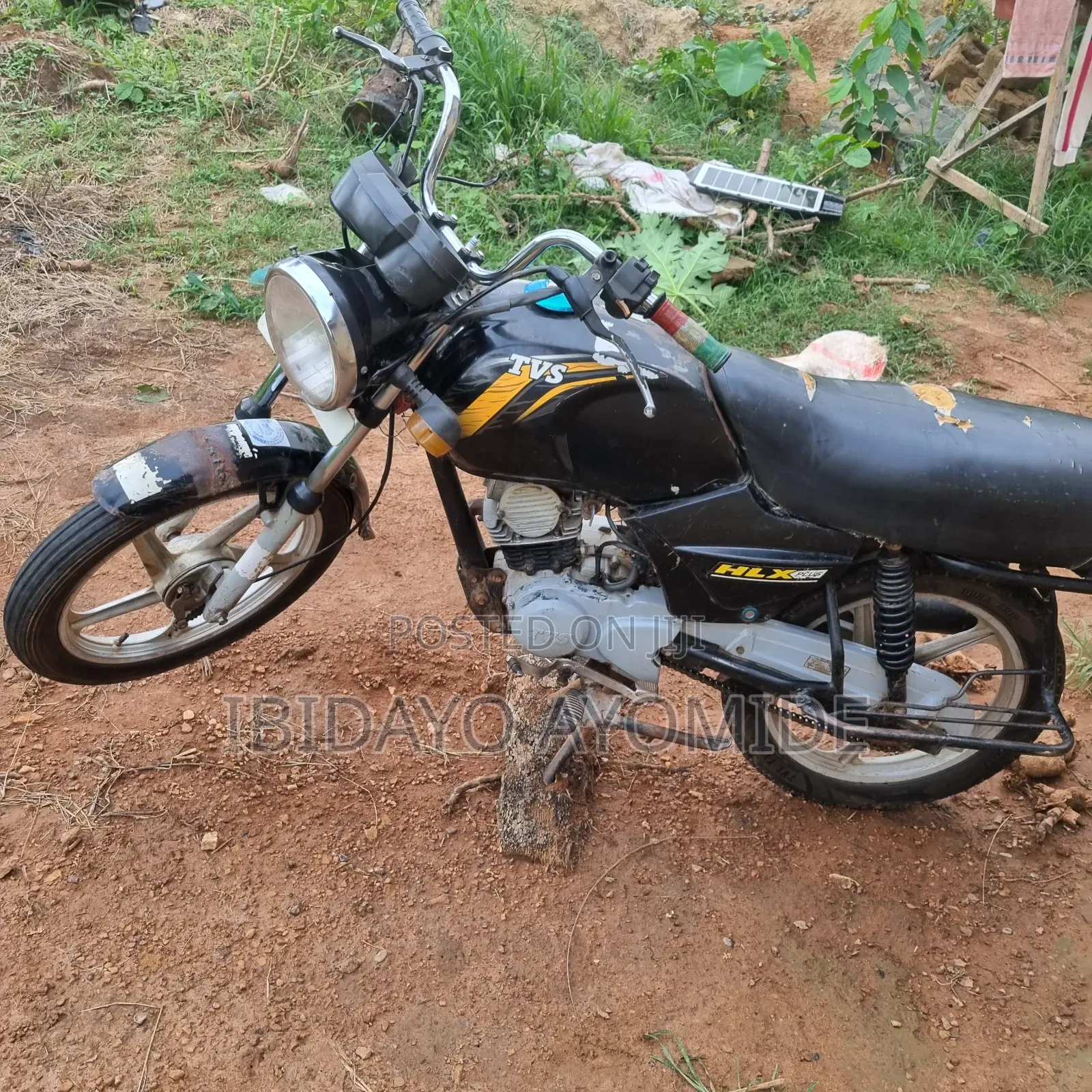 TVS HLX Plus ES 2021 Black