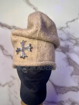 Brown Chrome Beanie Head Warmer