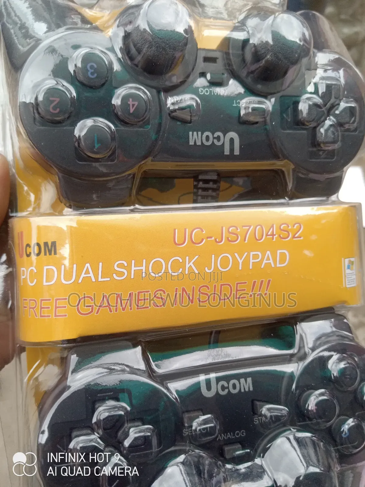 Double Wired Game Pad Ucome