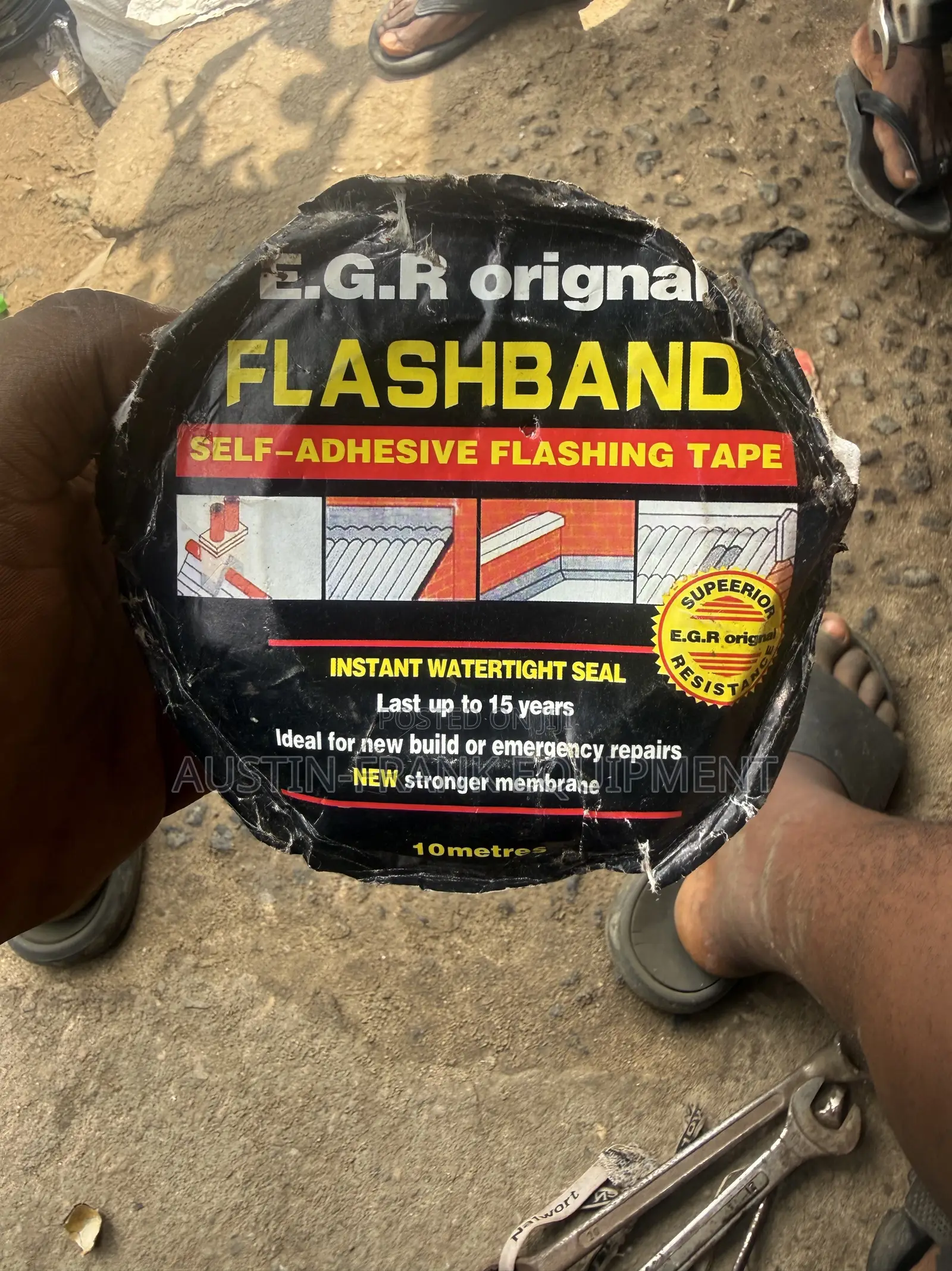 This E.G.R Original Flashband 2”X 10metres