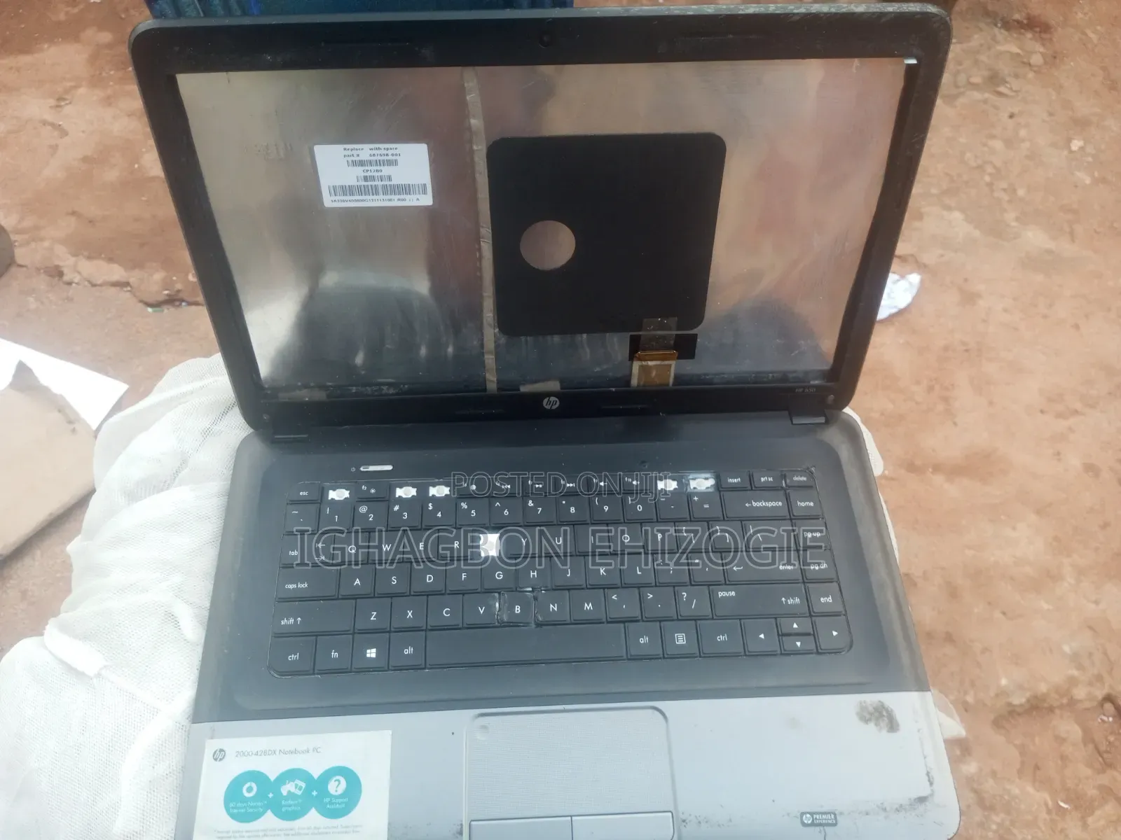Laptop HP 650 2GB Intel Pentium HDD 320GB