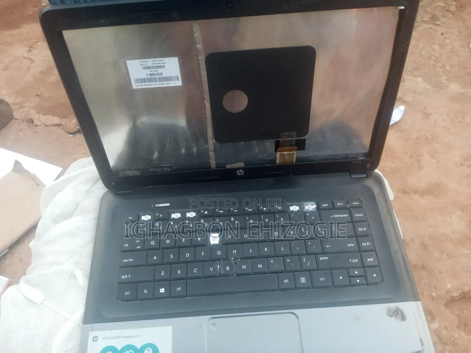 Laptop HP 650 2GB Intel Pentium HDD 320GB