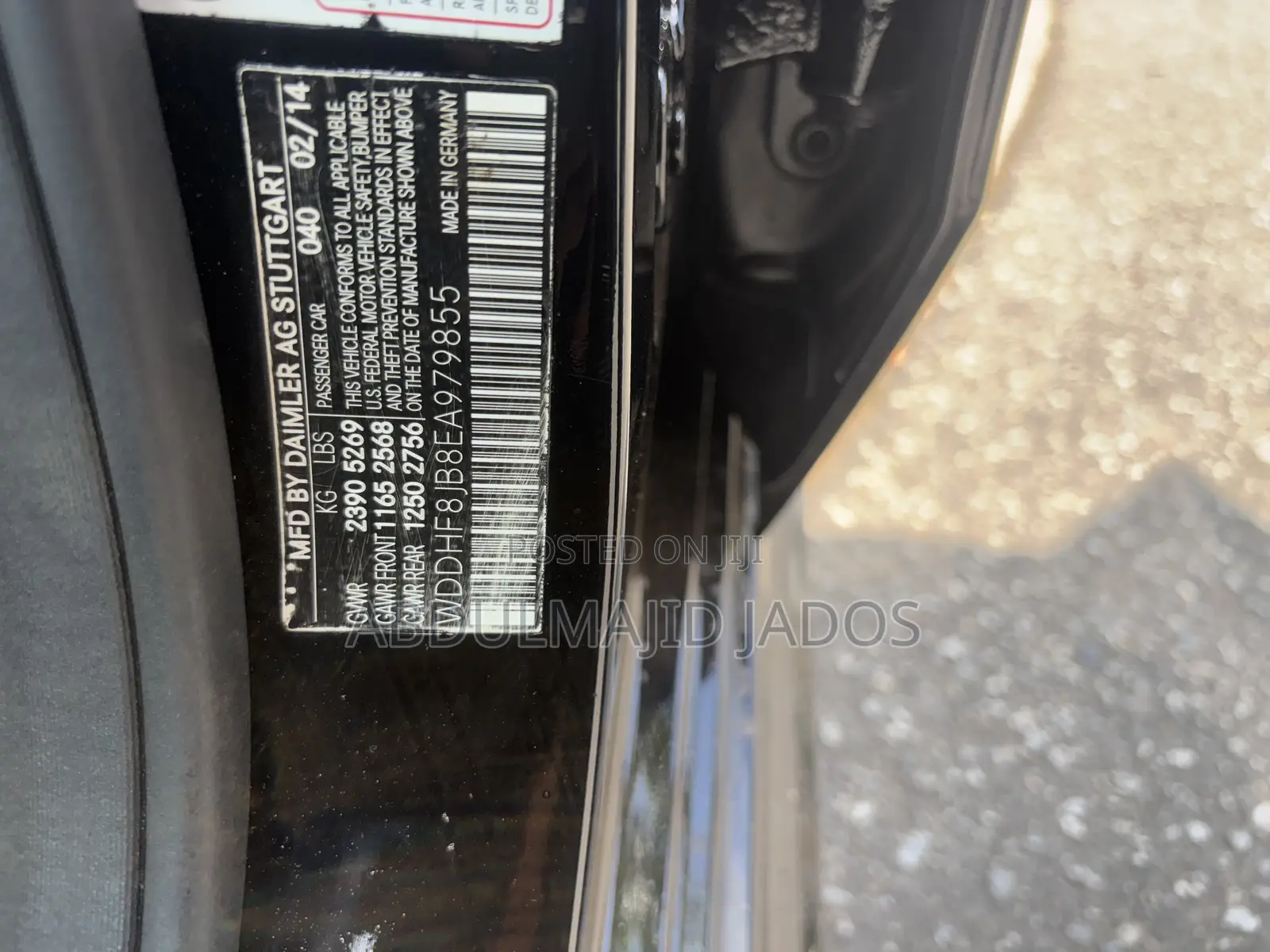 Mercedes-Benz E350 2014 Black