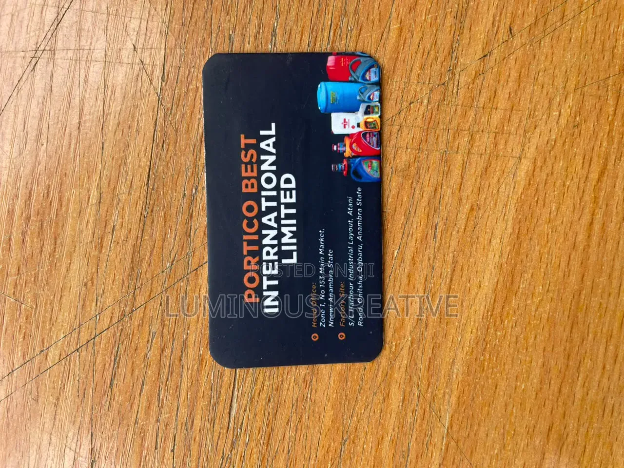 Business / Thank You / Access Card
